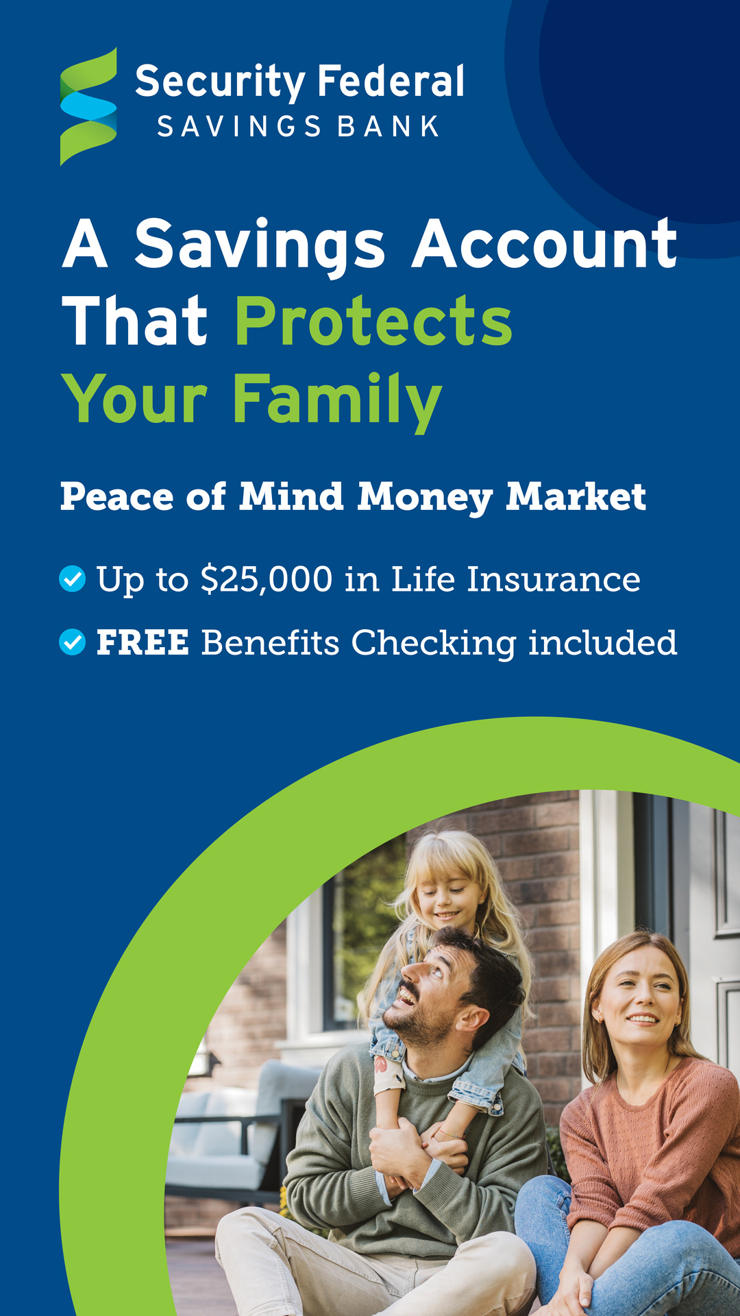 Security Federal Savings Bank Facebook ad from May 17, 2026