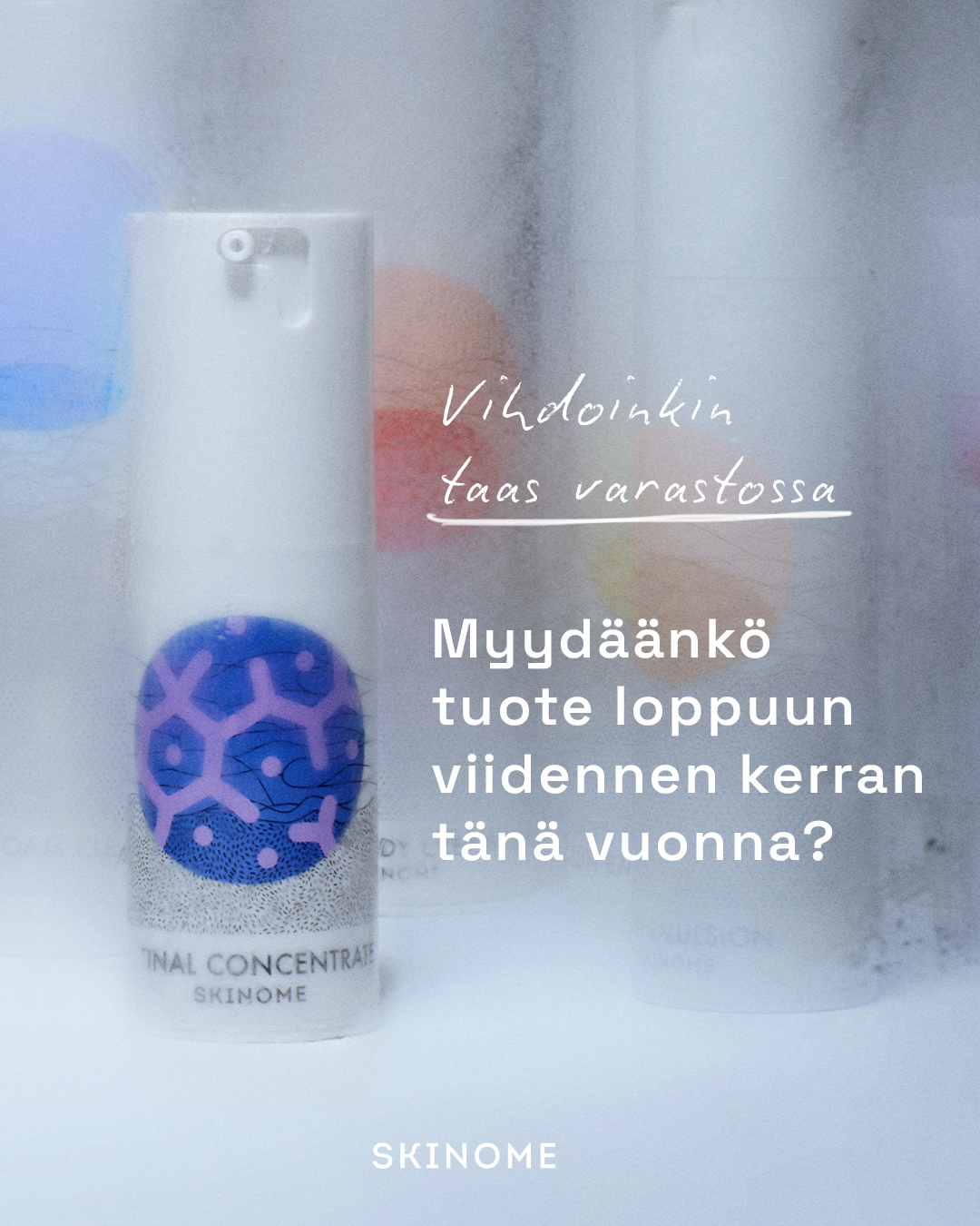Skinome Facebook ad