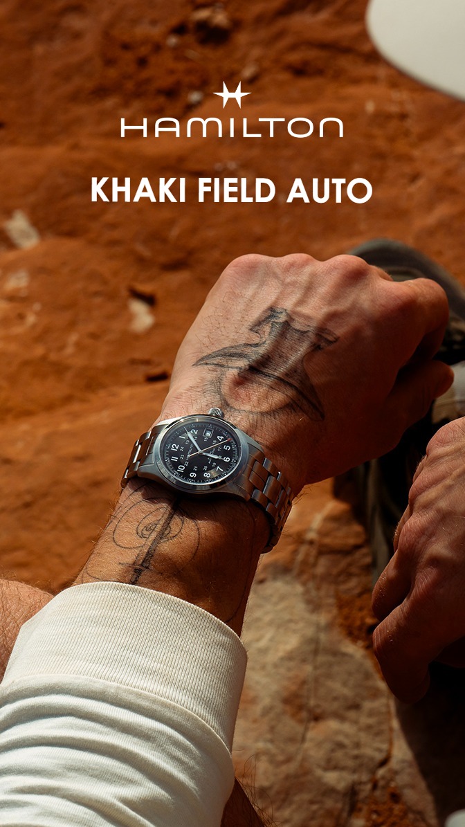Hamilton Watch Facebook ad