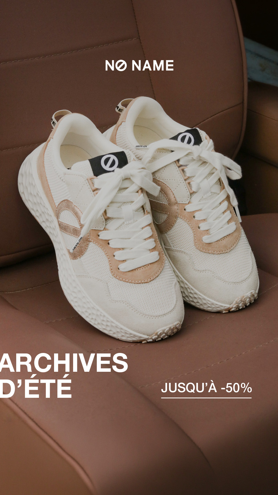 No Name Shoes Facebook ad from Jul 29, 2026