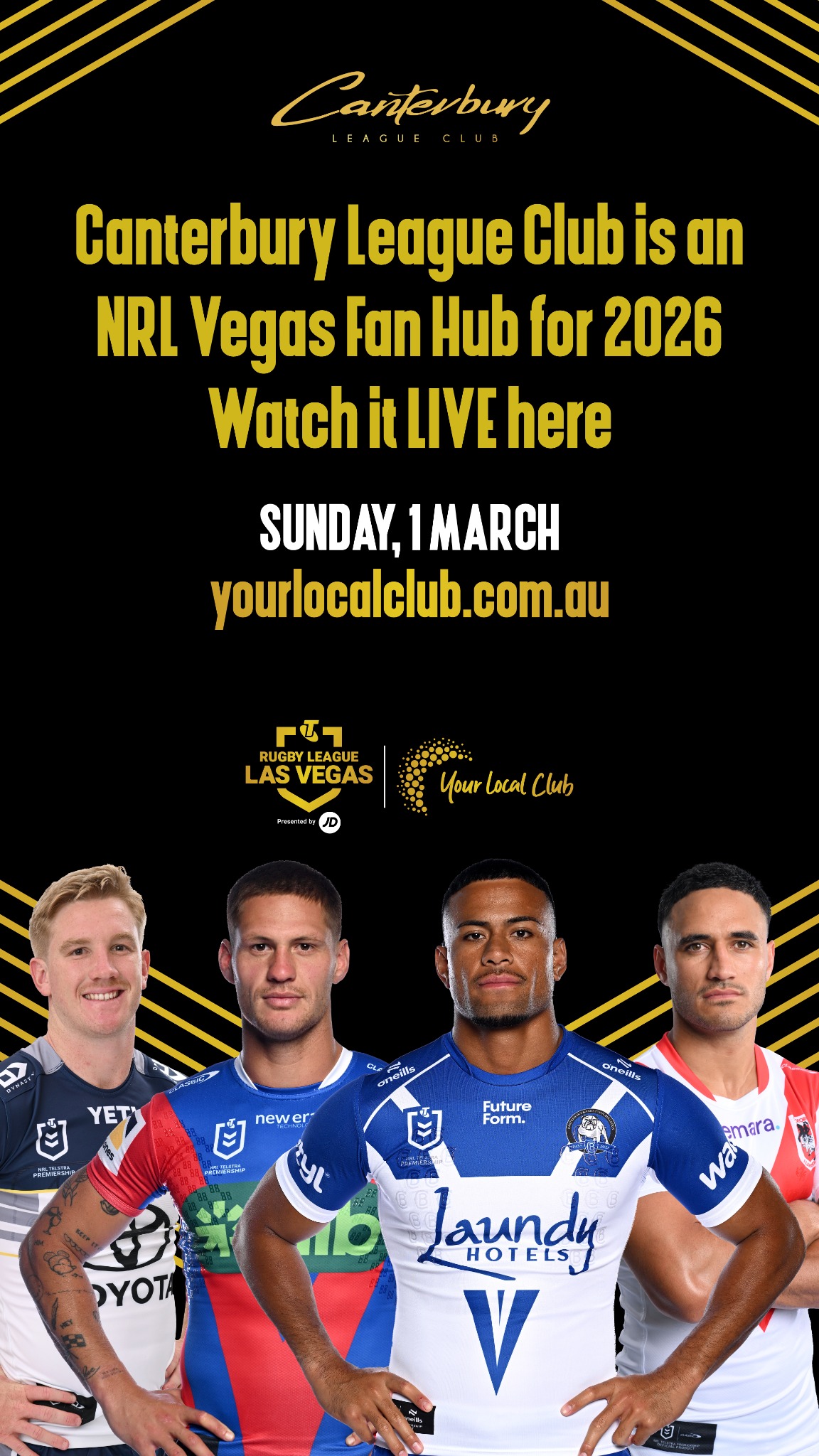 Your local club Facebook ad from Feb 9, 2026