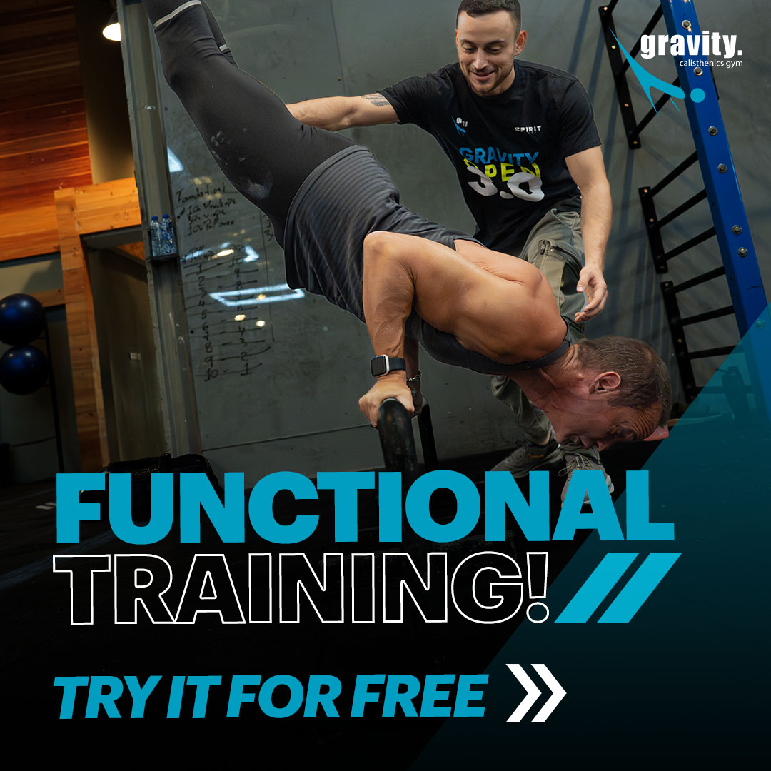 Gravity Calisthenics Gym Facebook ad