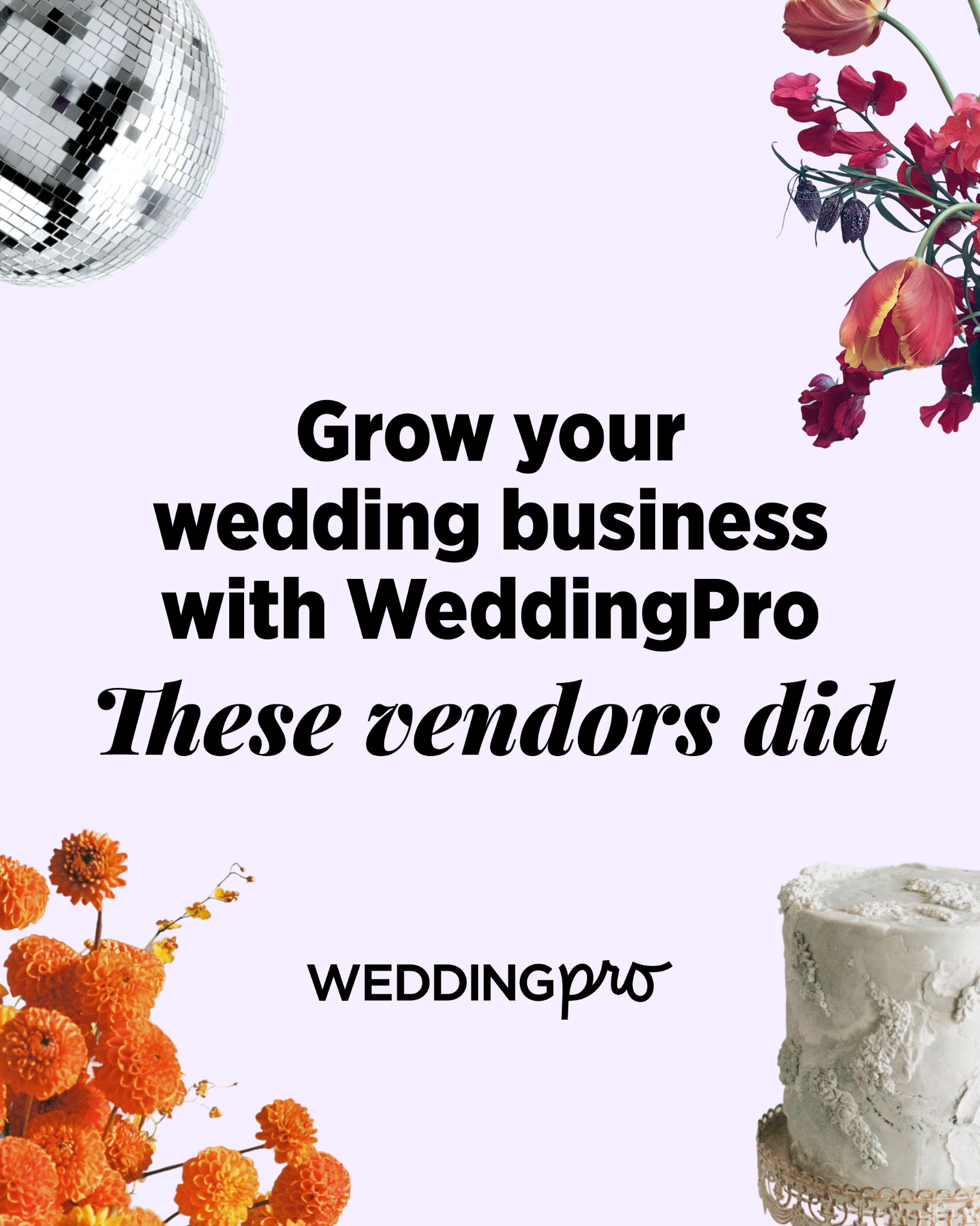 WeddingPro Facebook ad