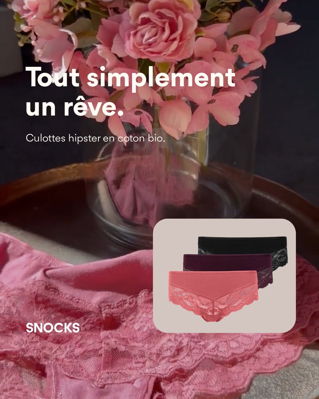 Snocks Facebook ad