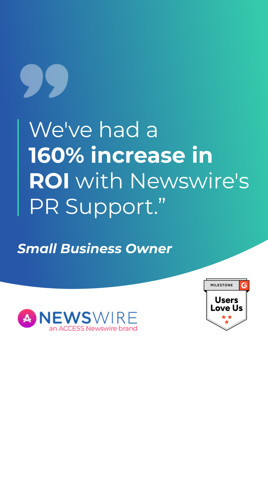 Newswire.com Facebook ad