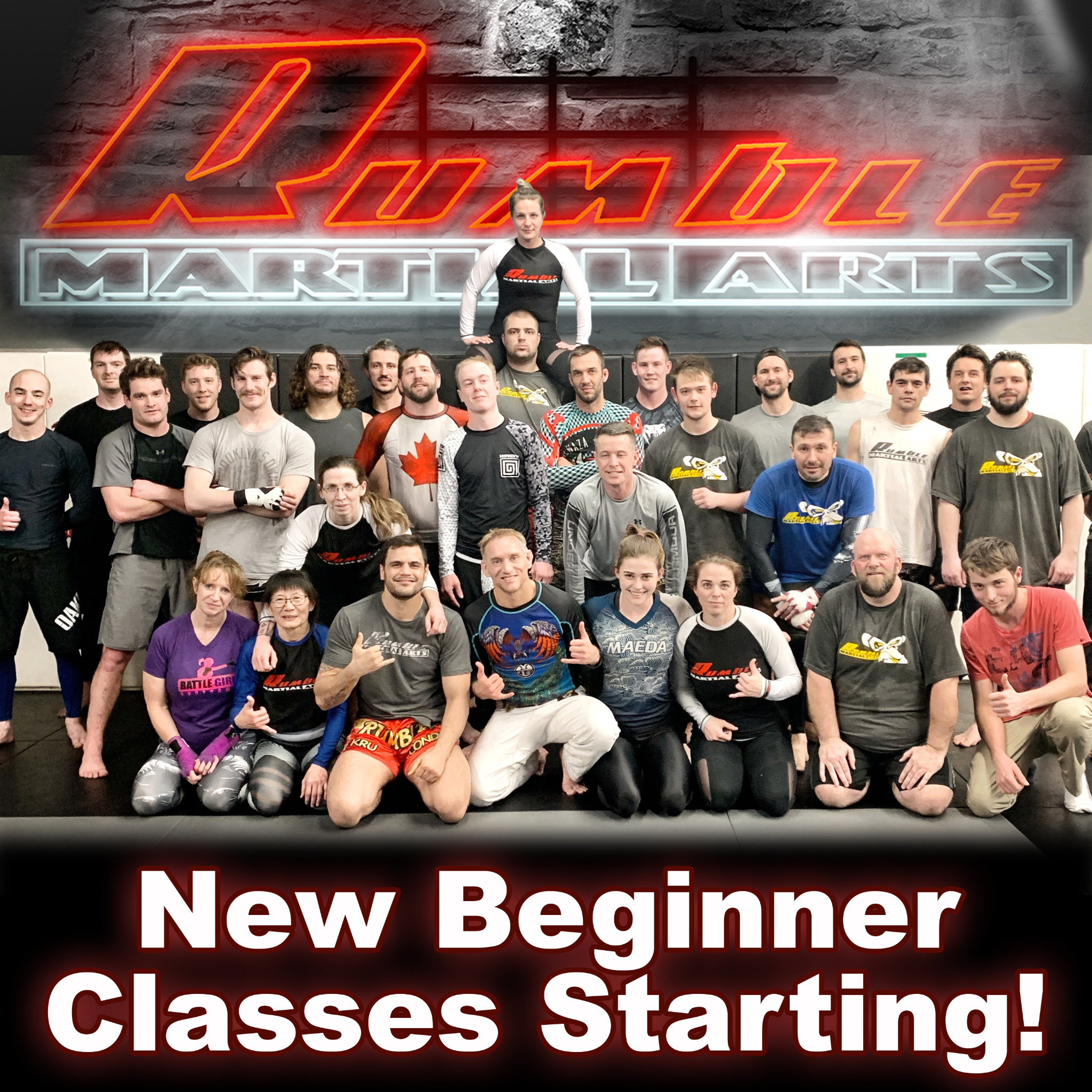 Rumble Martial Arts & Fitness Keswick - Jiu-Jitsu, Kick boxing, Karate, etc Facebook ad