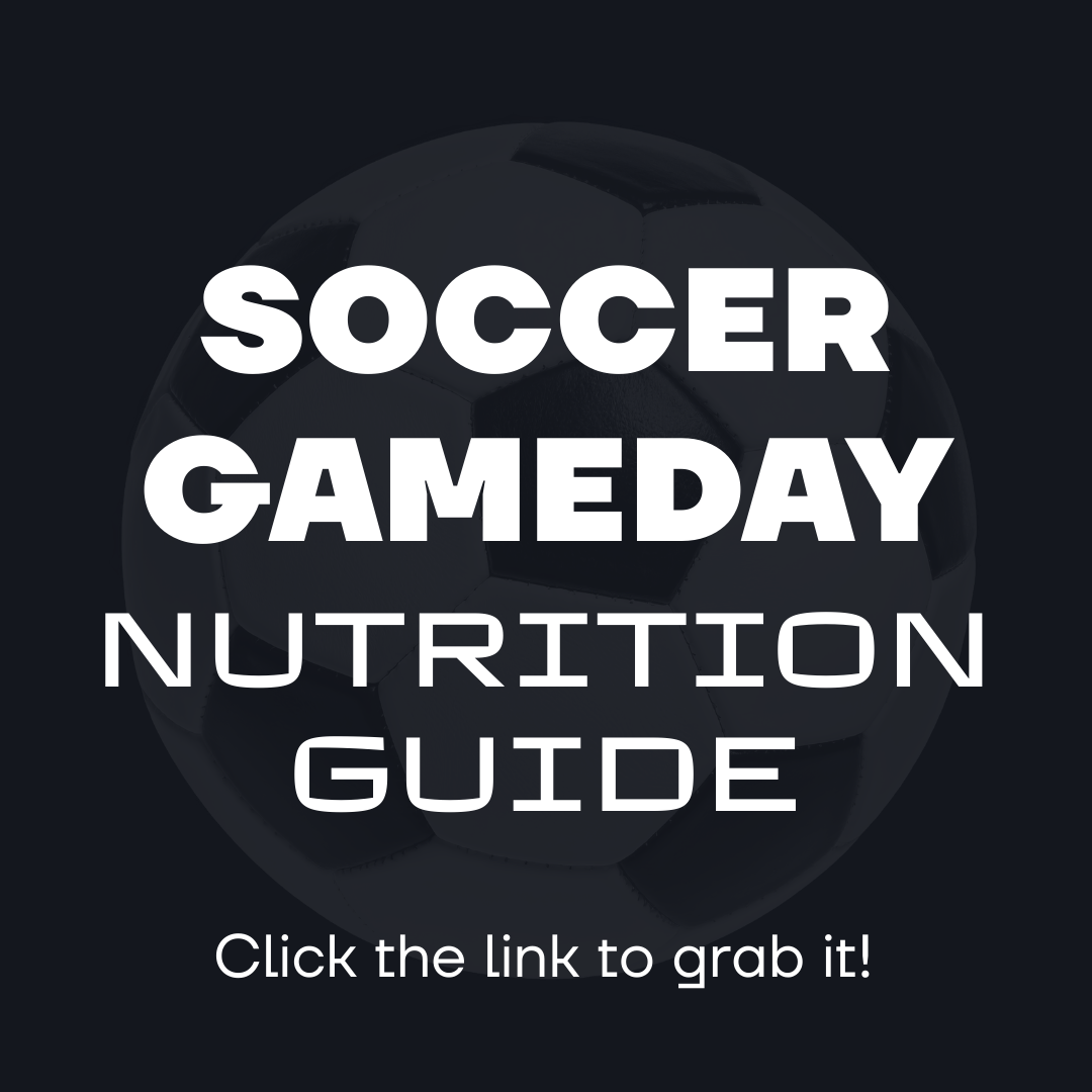 Kelsey Poulter Facebook ad: Soccer Game Day Nutrition Guide and Course