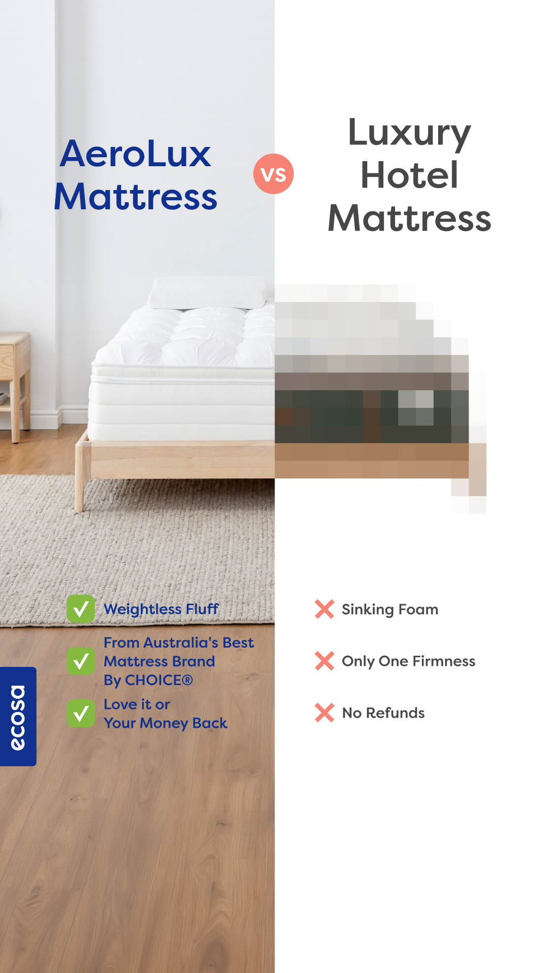 Ecosa Sleep Facebook ad