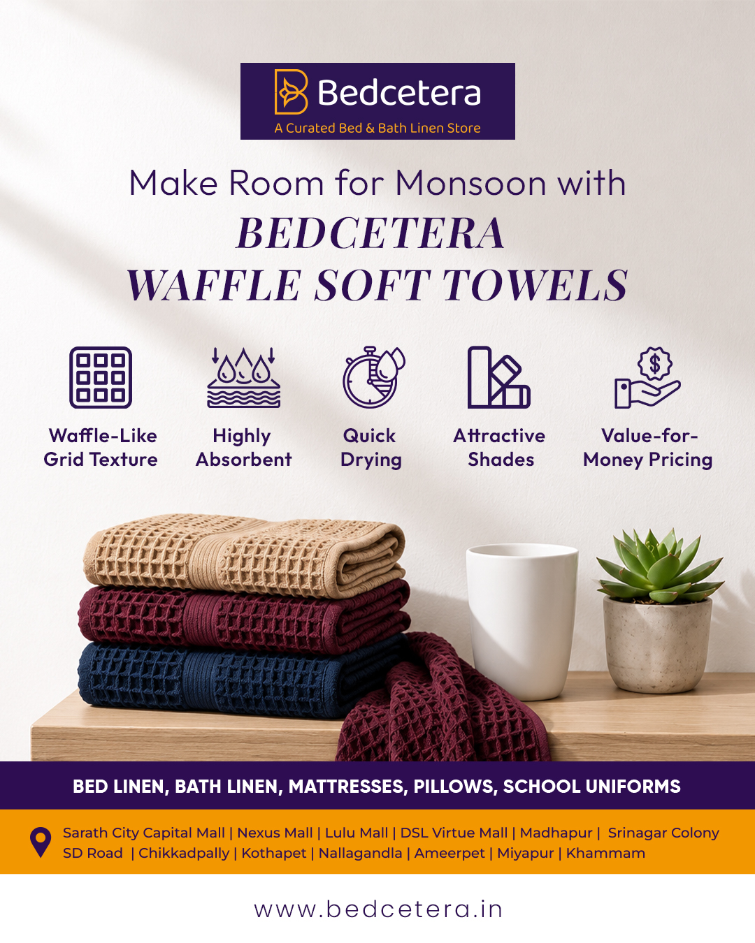 Bedcetera Facebook ad