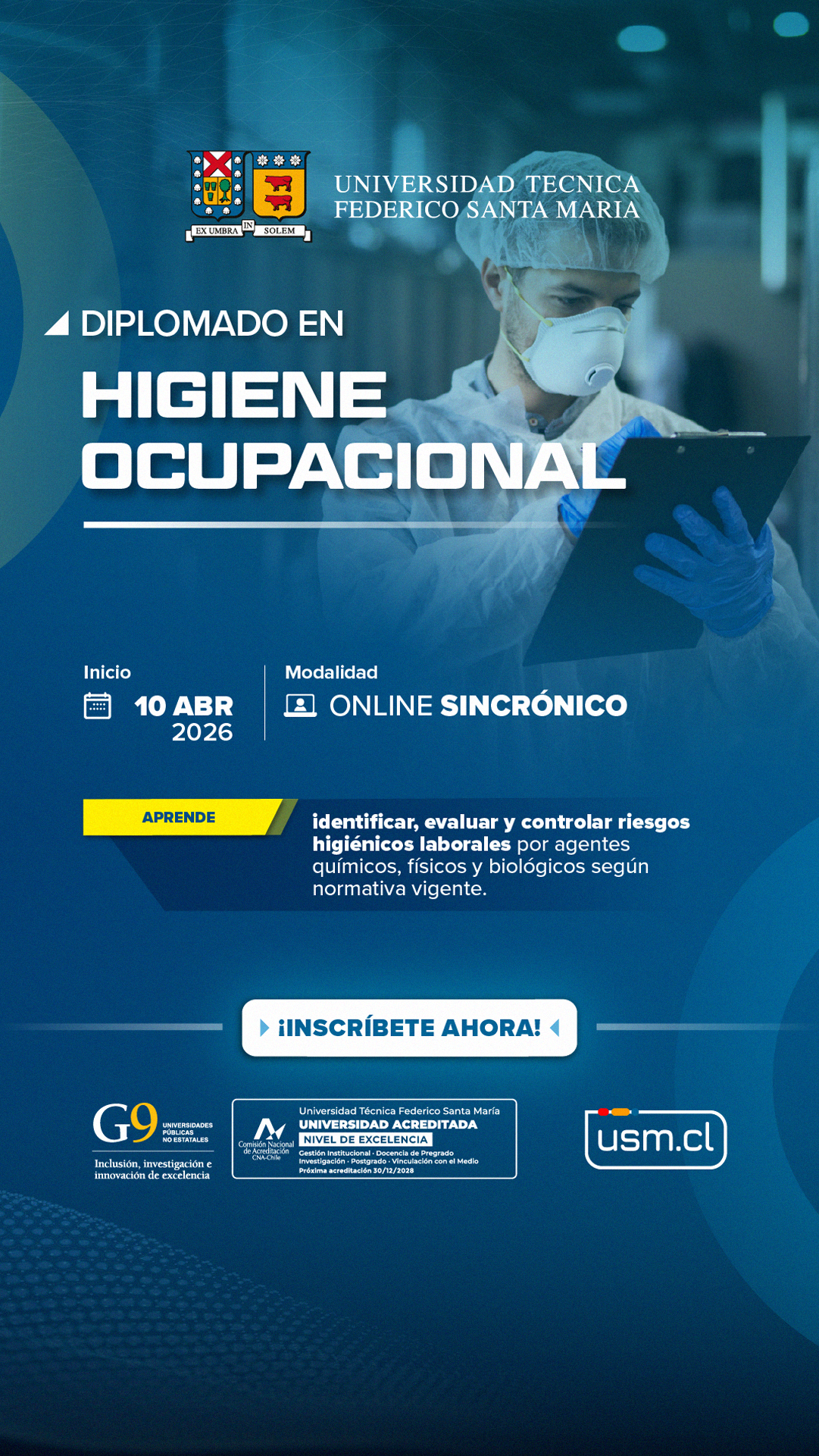 Postgrados y Educación Continua USM Facebook ad