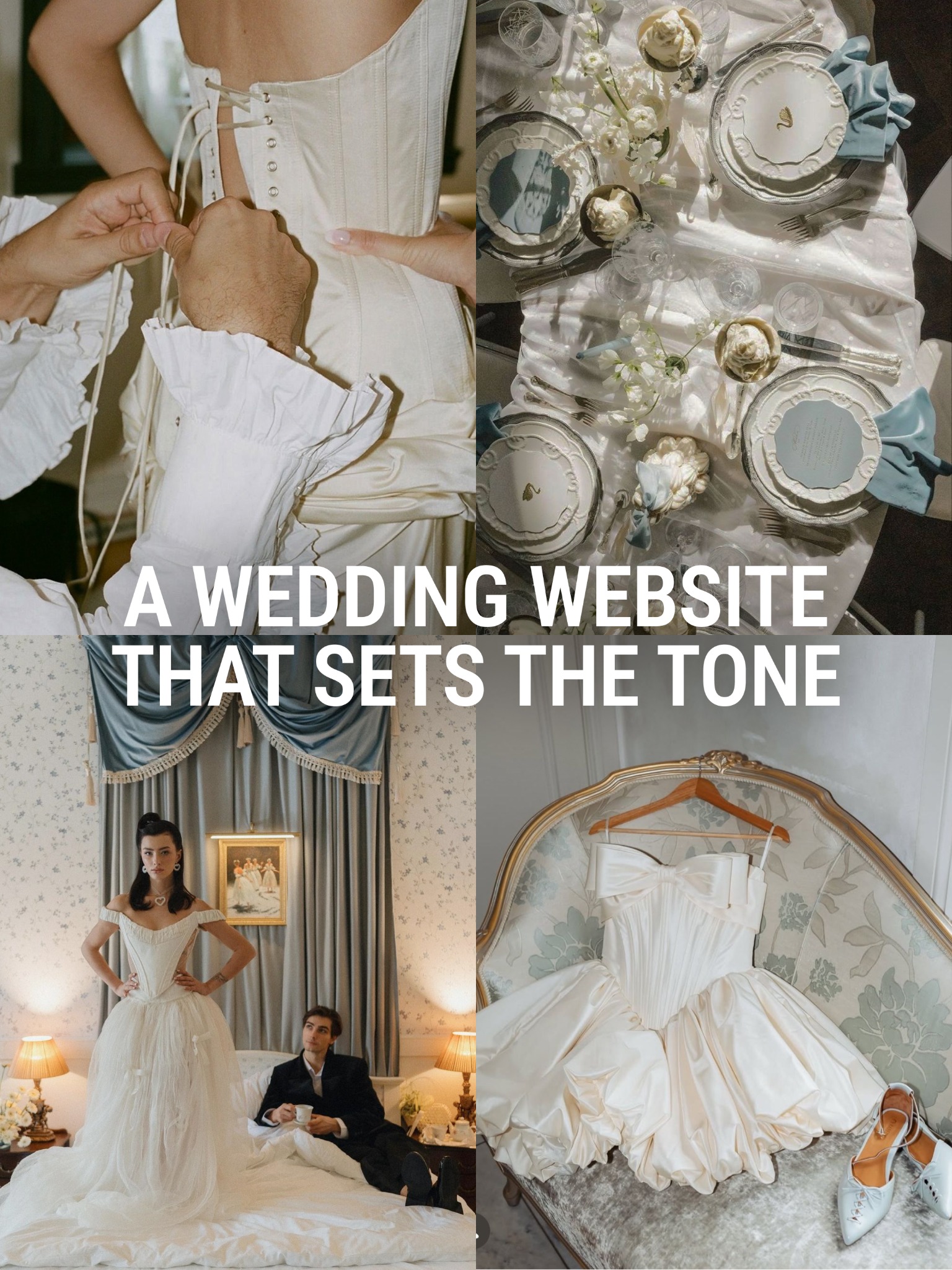 Bliss & Bone Facebook ad: IF YOU’RE PLANNING A WEDDING & FEEL OVERWHELMED…