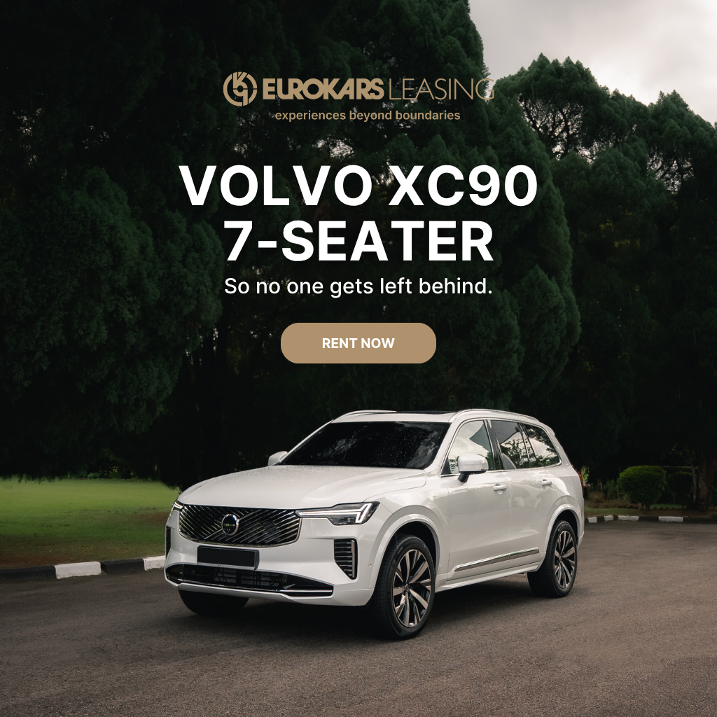 Eurokars Leasing Facebook ad: Your next car rental starts here.