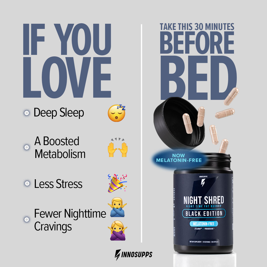 Inno Supps Night Shred Facebook ad