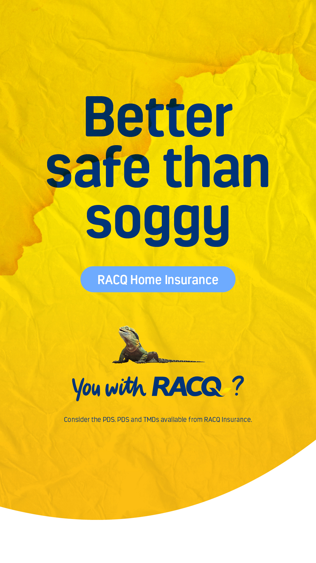 RACQ Facebook ad from Feb 12, 2026