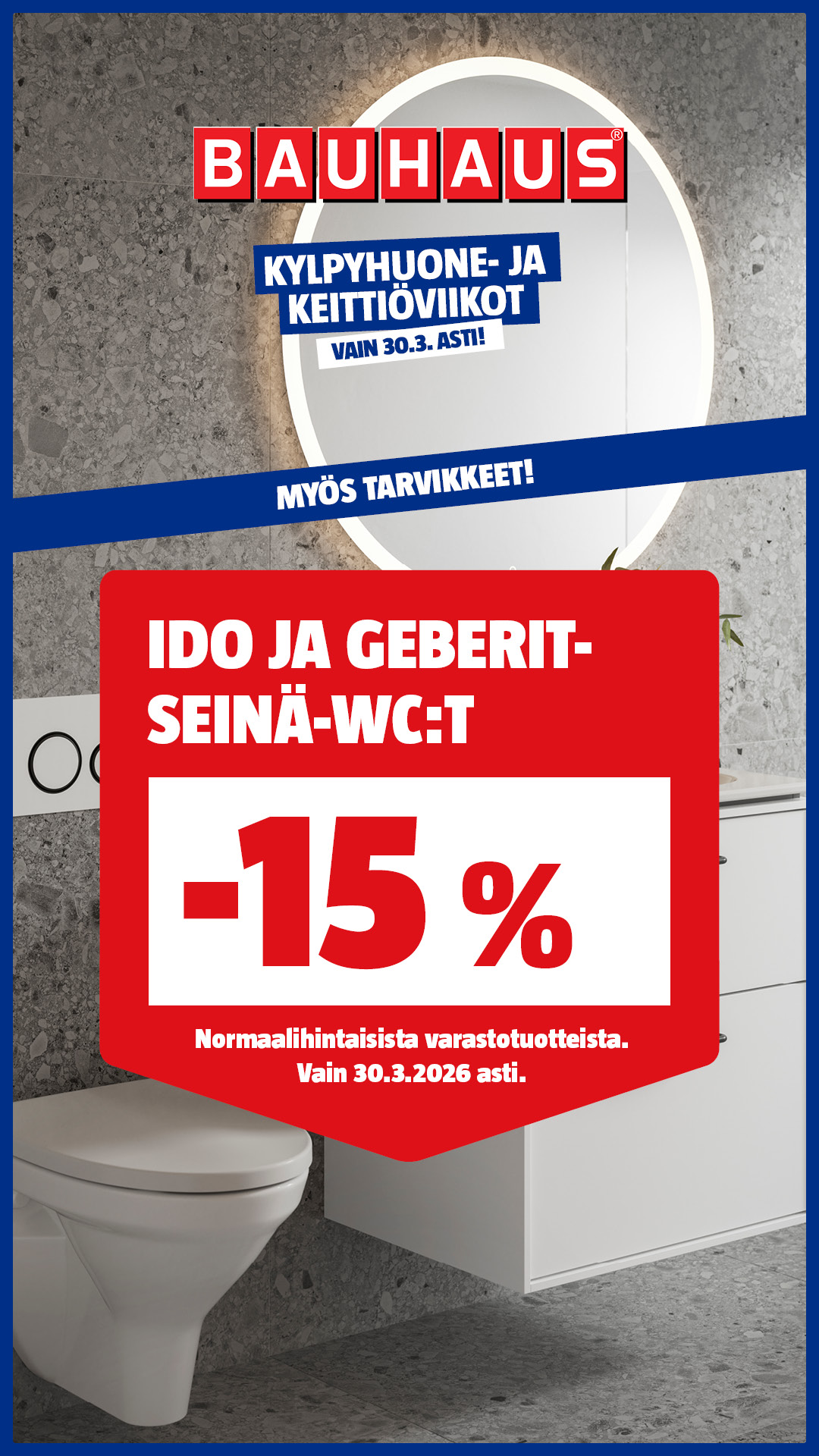 BAUHAUS Suomi Facebook ad