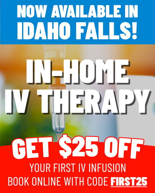 VitaLife Mobile IV Therapy Facebook ad from May 19, 2026