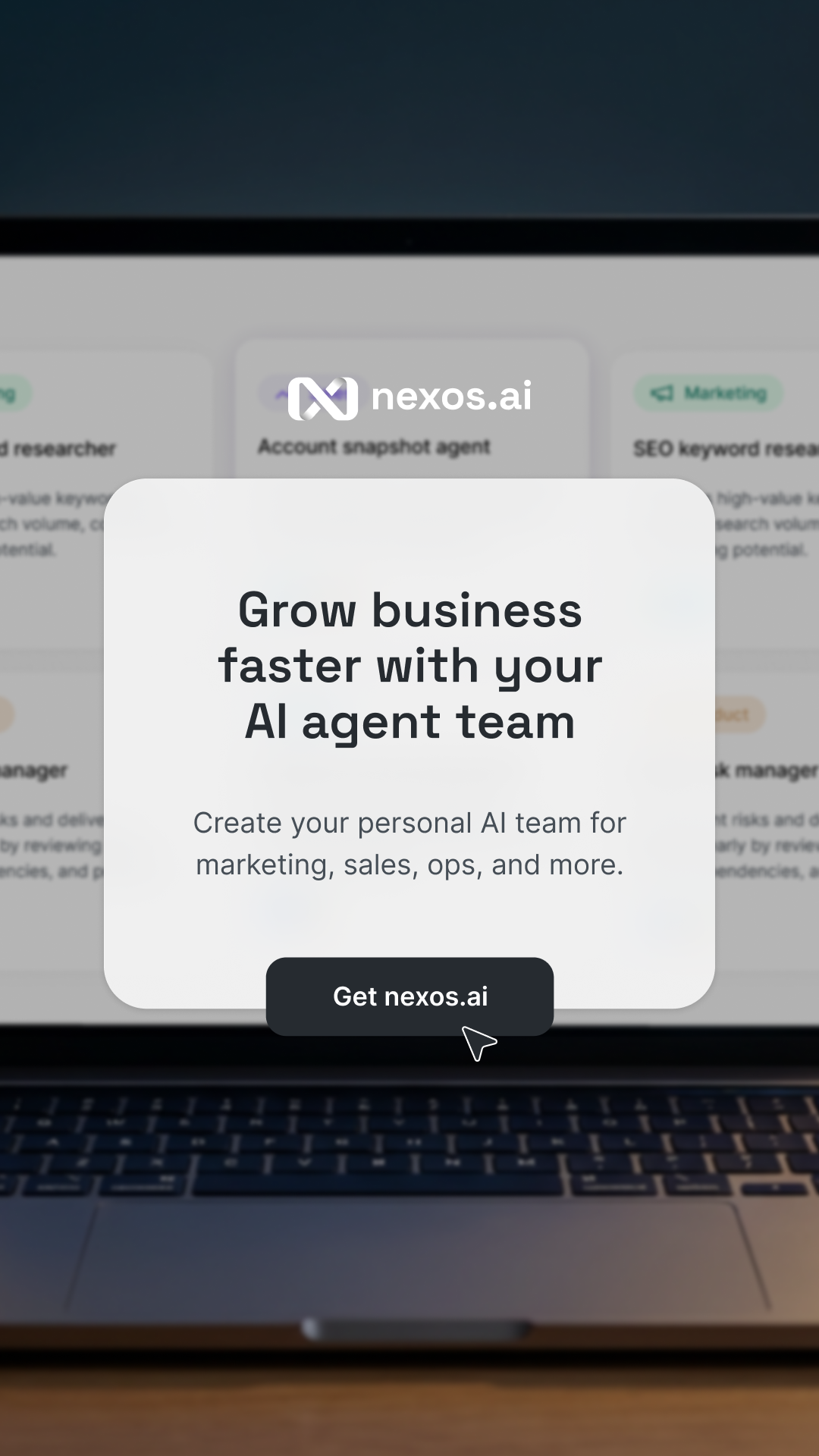 nexos.ai Facebook ad