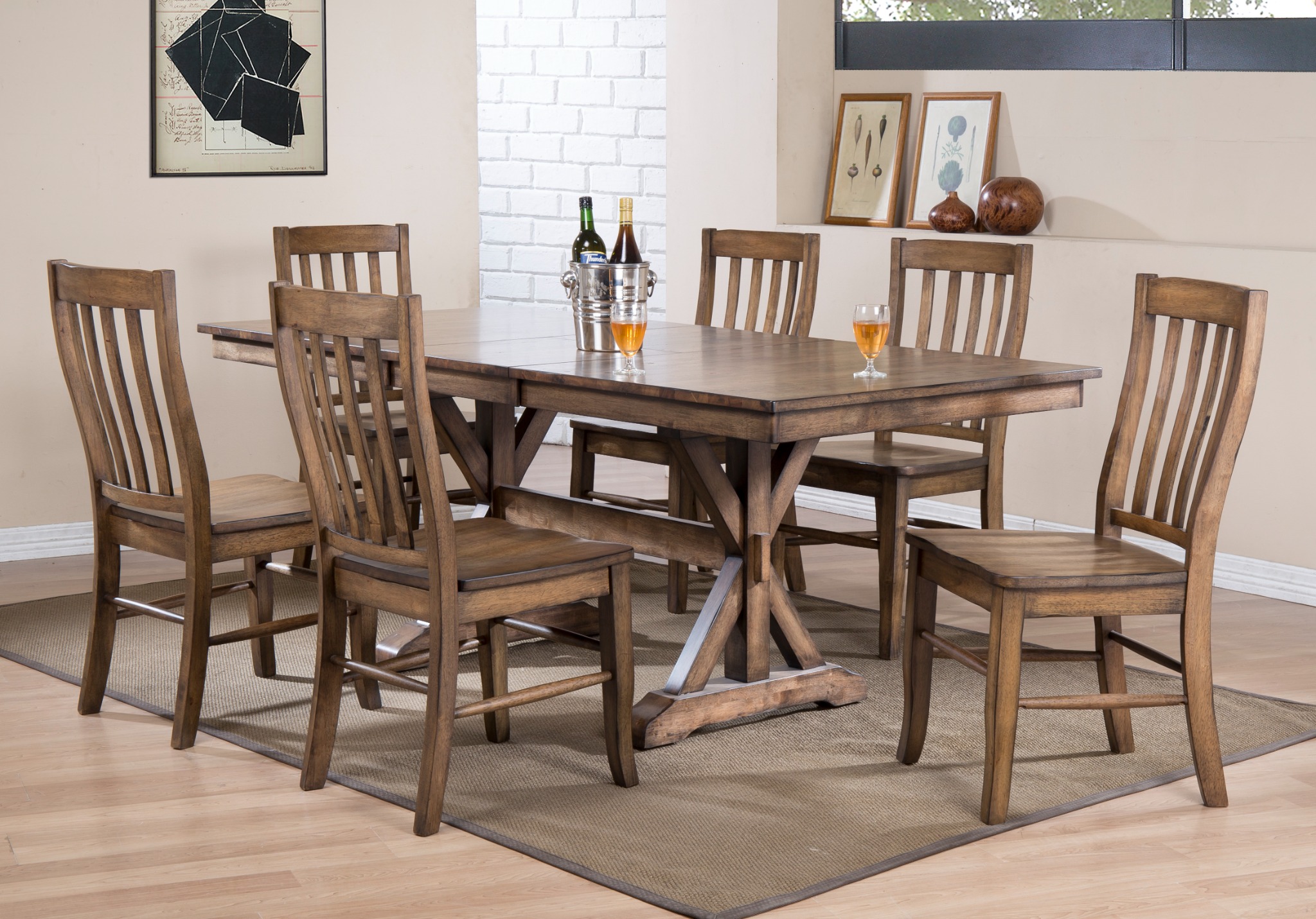 California Dining & Barstools Facebook ad: Over 150 Dining Sets on Display.