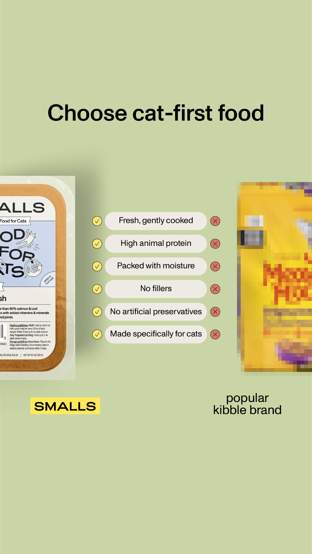 Smalls Facebook ad