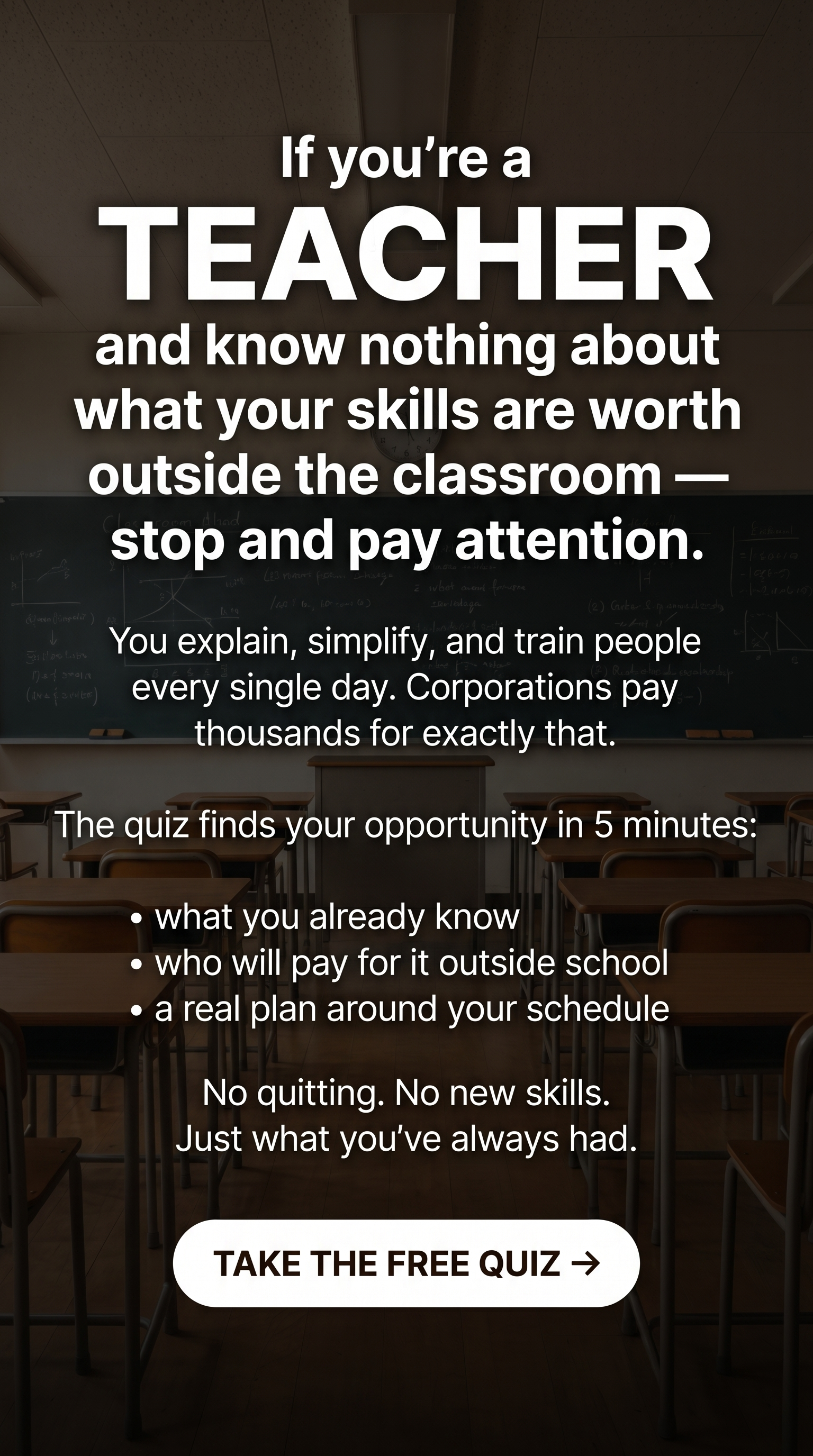 Brian Cooper Facebook ad: Start Now