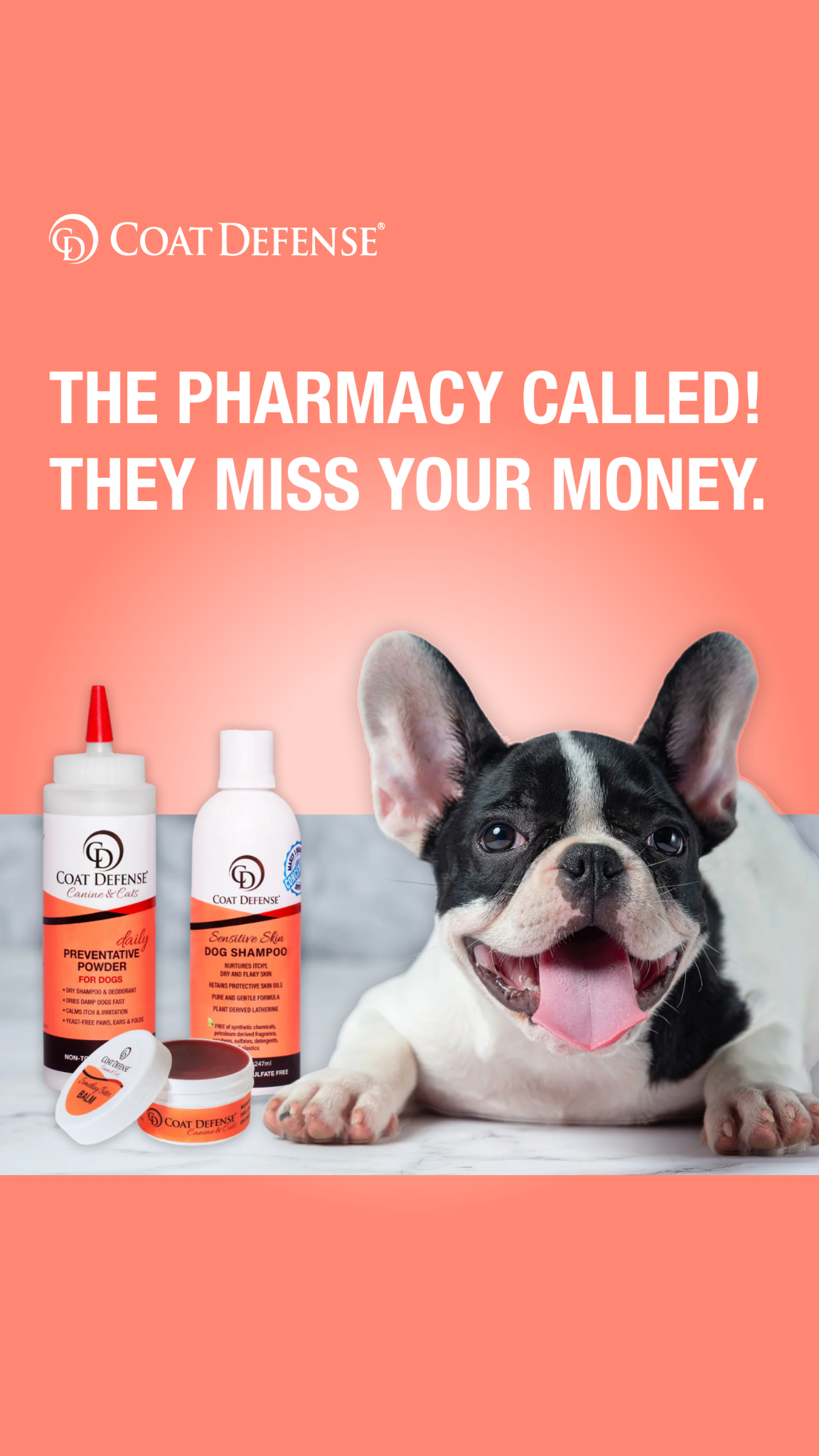 Coat Defense Facebook ad