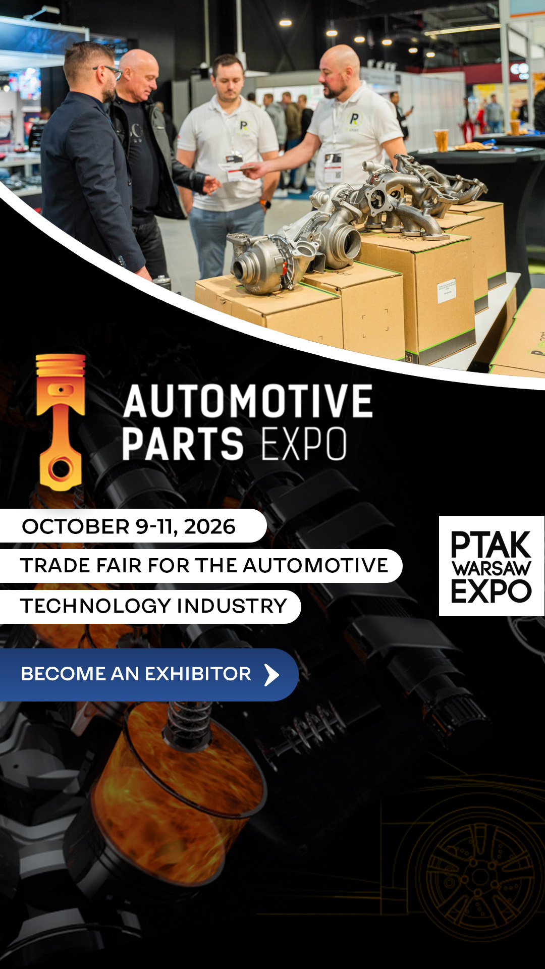 Automotive Parts Expo Facebook ad