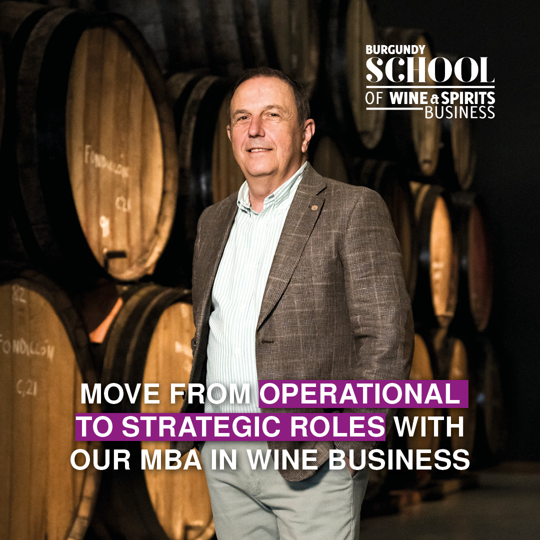 School of Wine & Spirits Business Facebook ad: Final seats. 2026 MBA Wine & Spirits Business