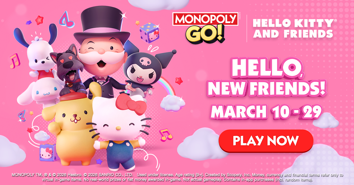 Monopoly GO Facebook ad