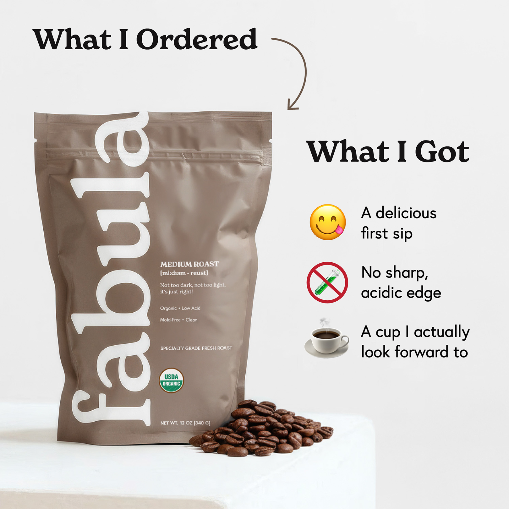 Fabula Coffee Facebook ad