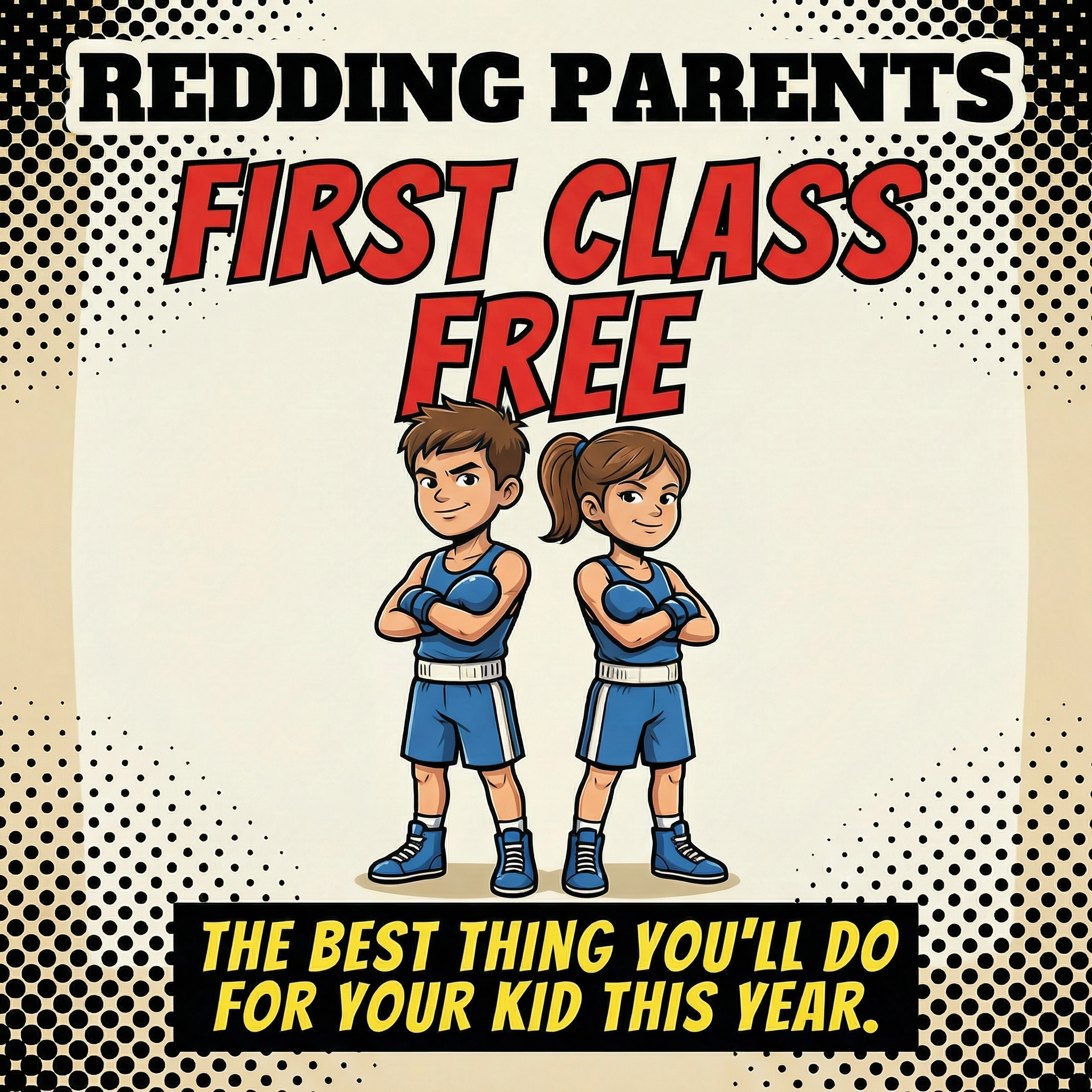 Sweet Fitness Kickboxing - Redding Facebook ad