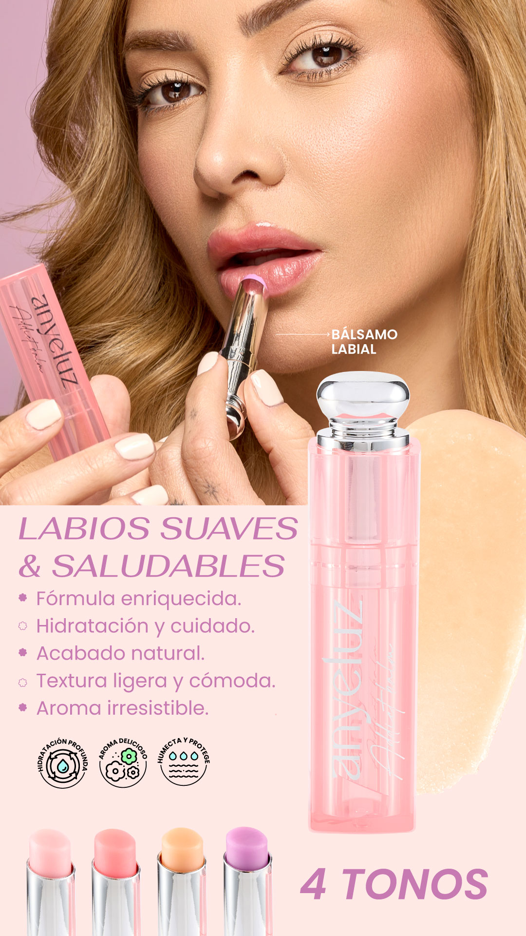 Anyeluz Makeup Facebook ad from Nov 20, 2025