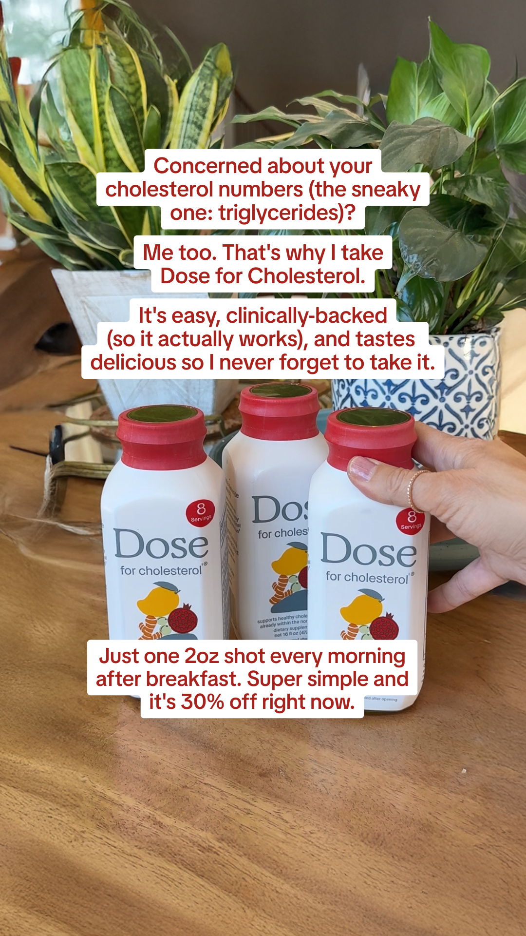 Dose for Cholesterol Facebook ad