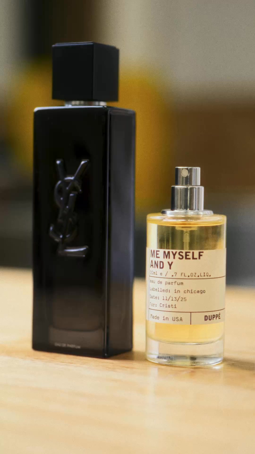 Duppe Scents Facebook ad: Designer scents, without designer prices!
