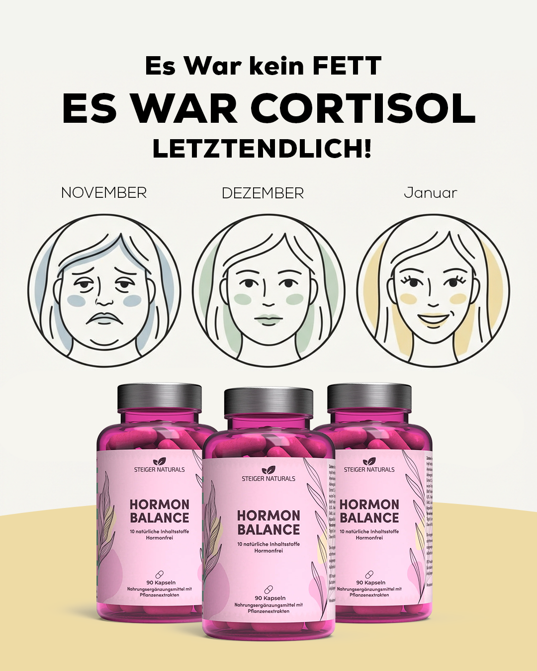 Deutsches Gesundheitsportal Facebook ad: Schluss mit Wechseljahres-Beschwerden