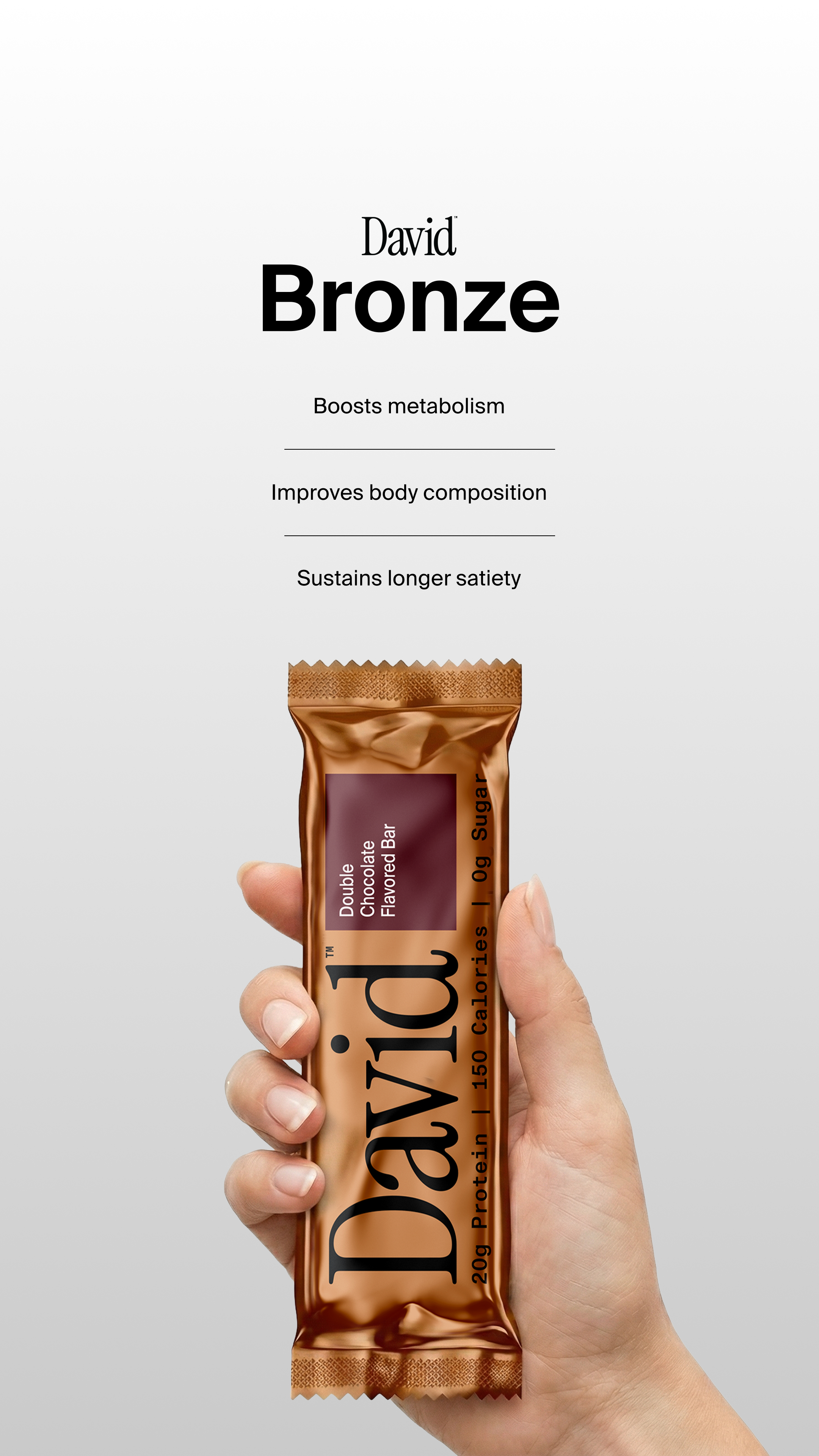 David Protein Facebook ad