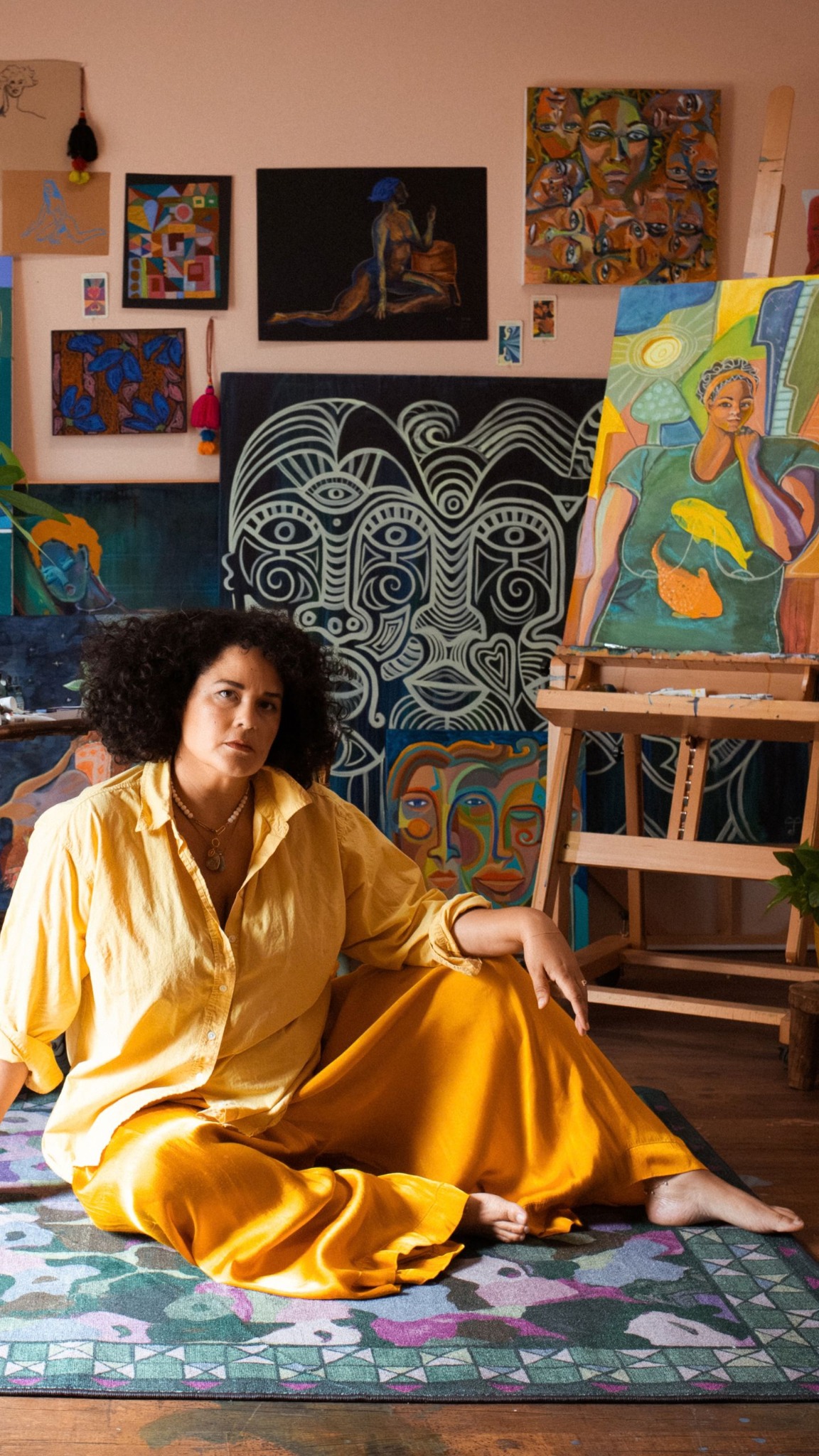 Saatchi Art Facebook ad: Justina Blakeney x Saatchi Art