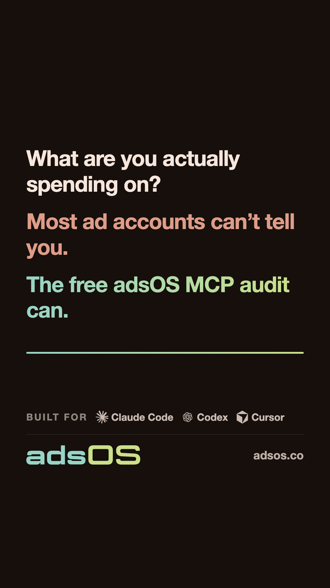 adsOS Facebook ad