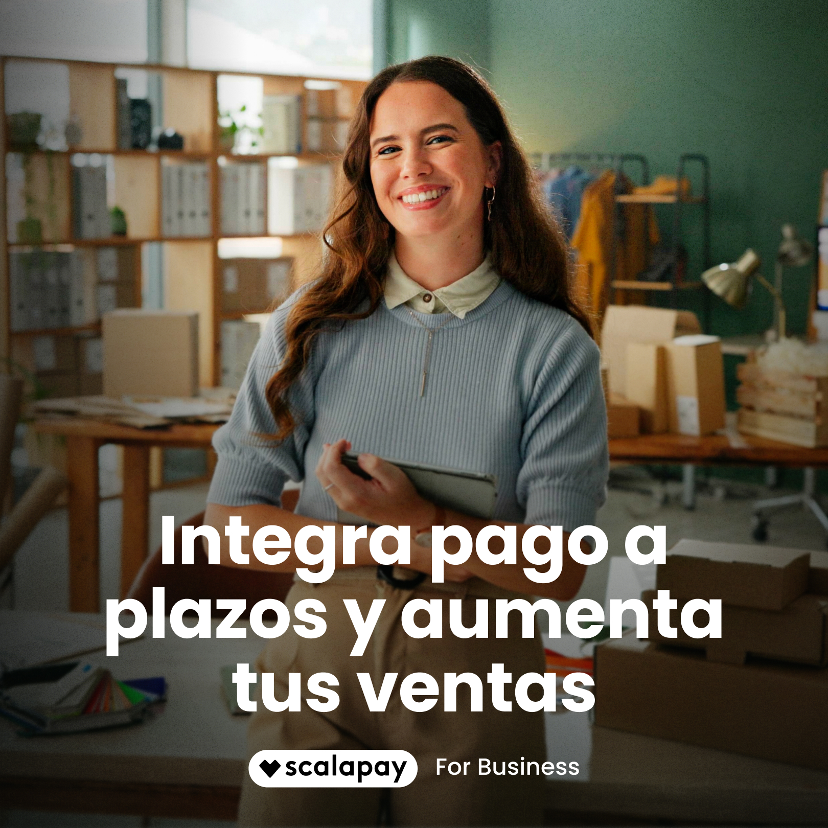 scalapayes Facebook ad: Aumenta tus ventas