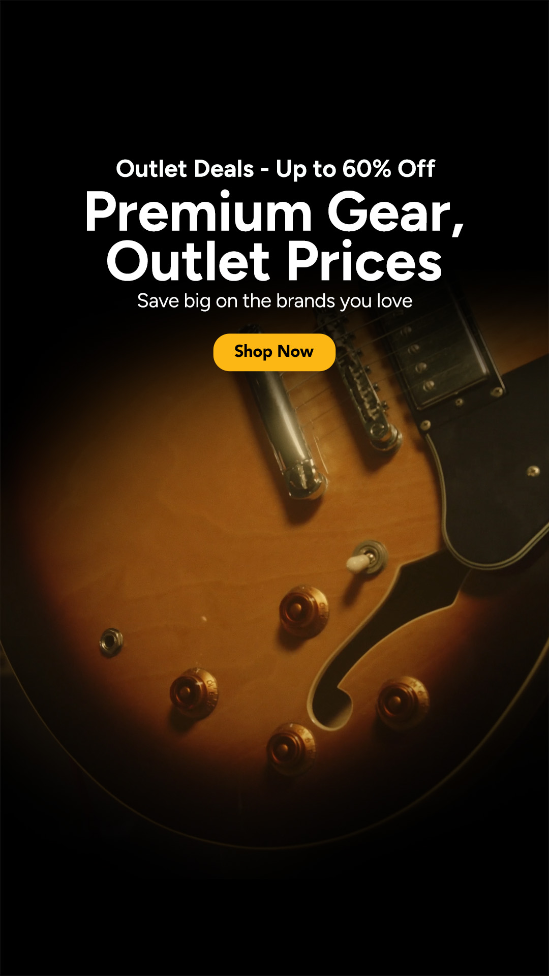 Musician's Friend Facebook ad