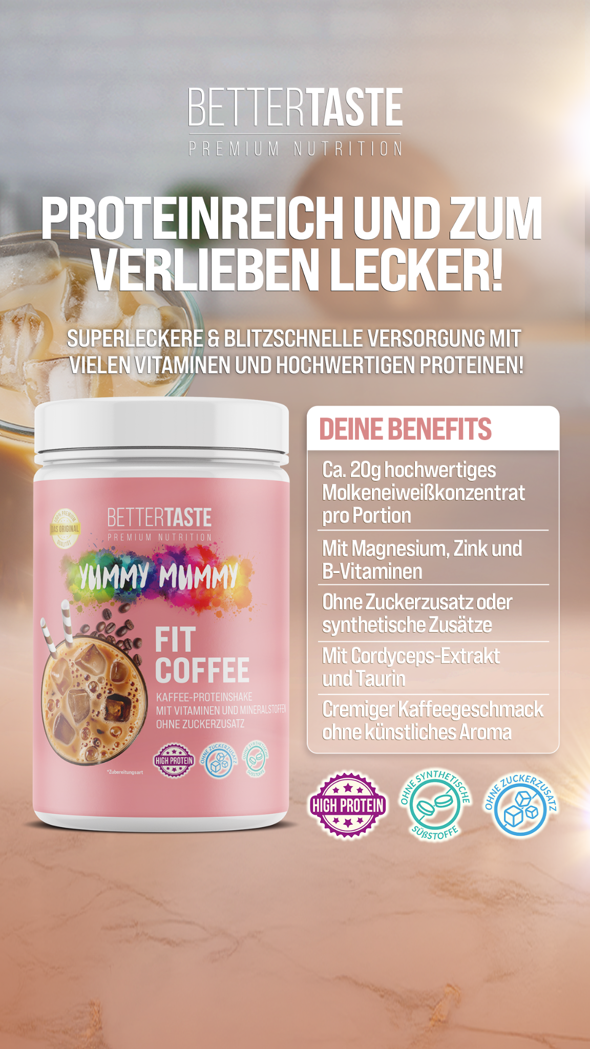 Bettertaste Premium Nutrition Facebook ad