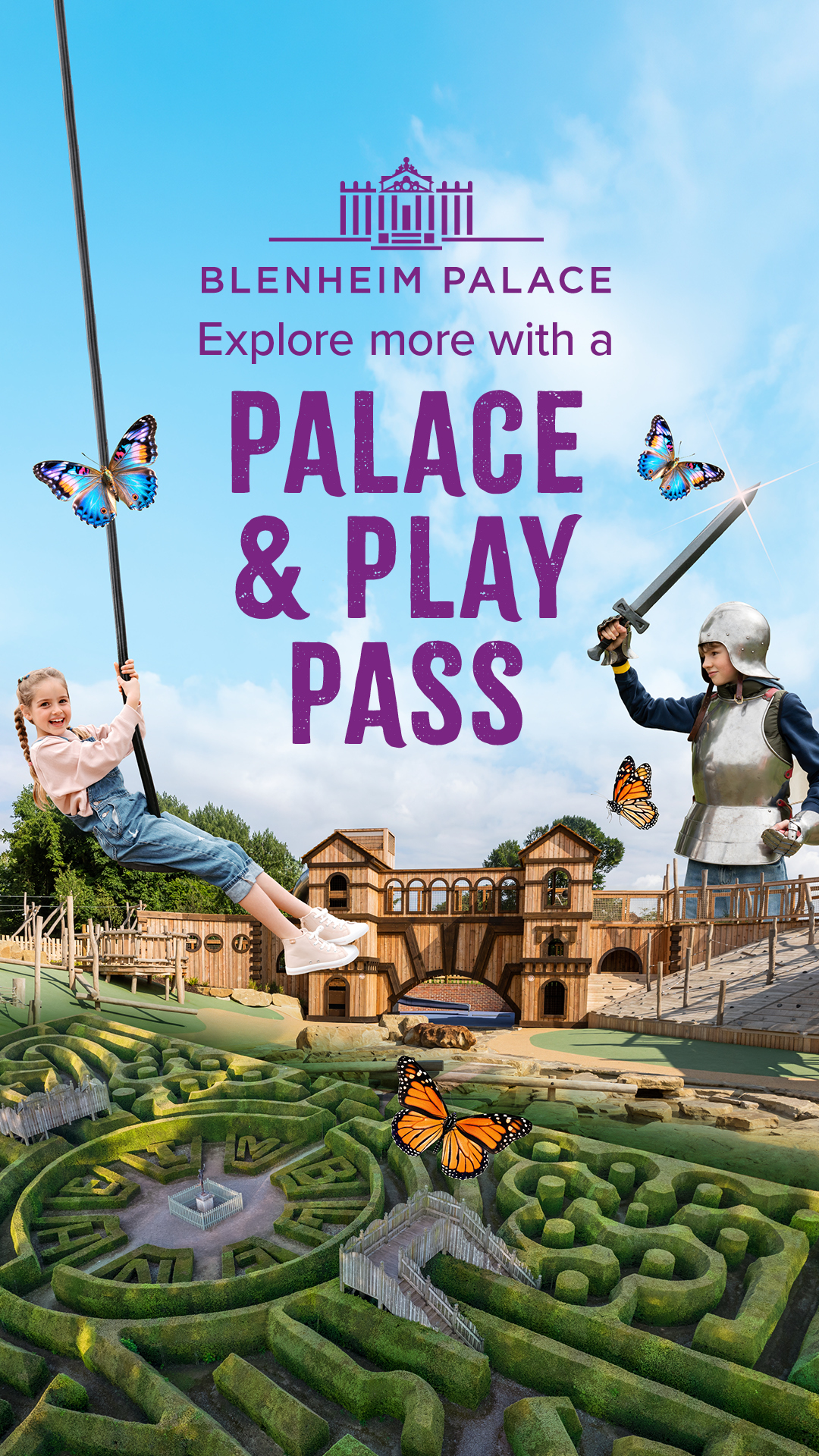 Blenheim Palace Facebook ad from Jun 1, 2026