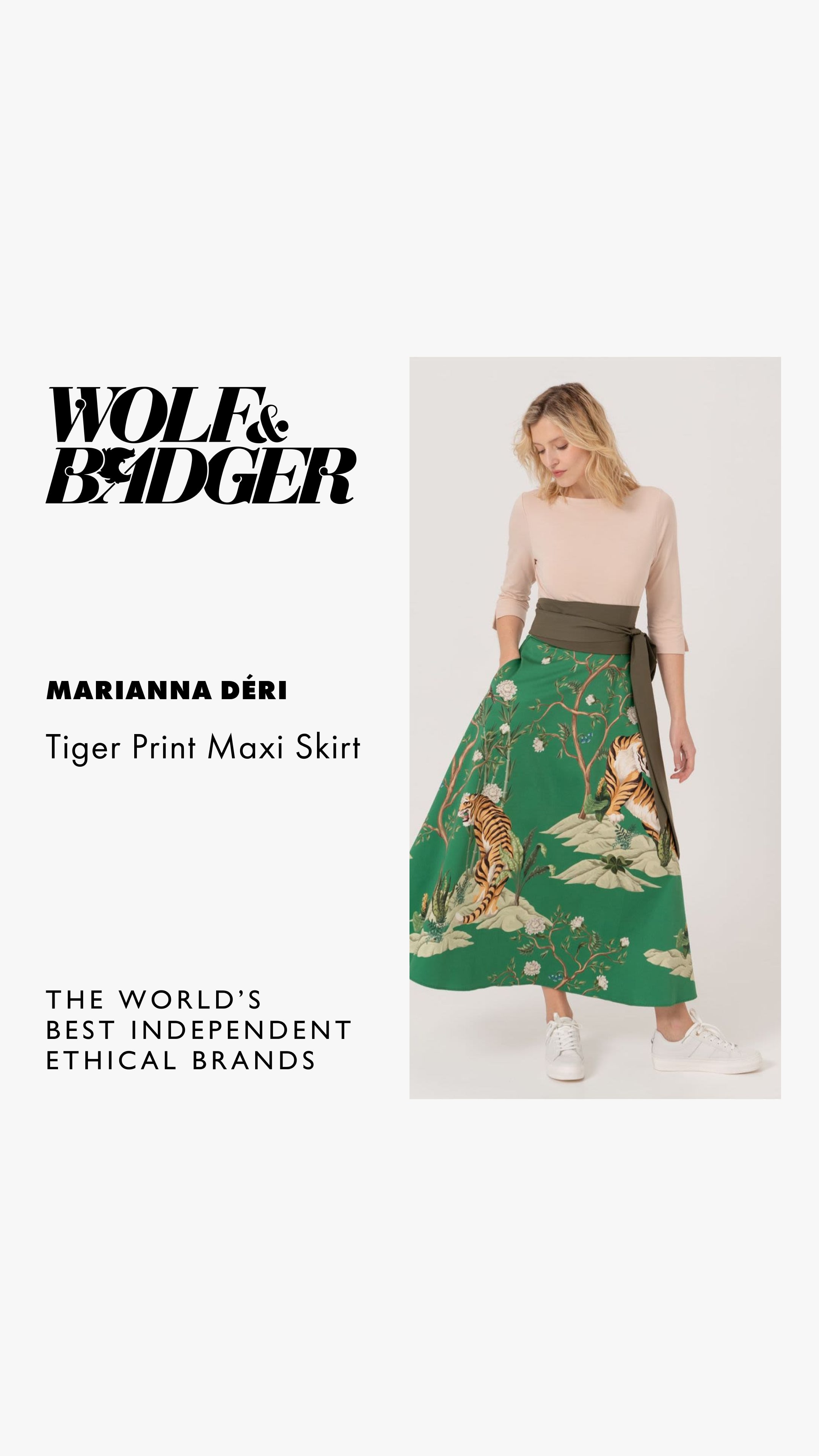 Wolf & Badger Facebook ad