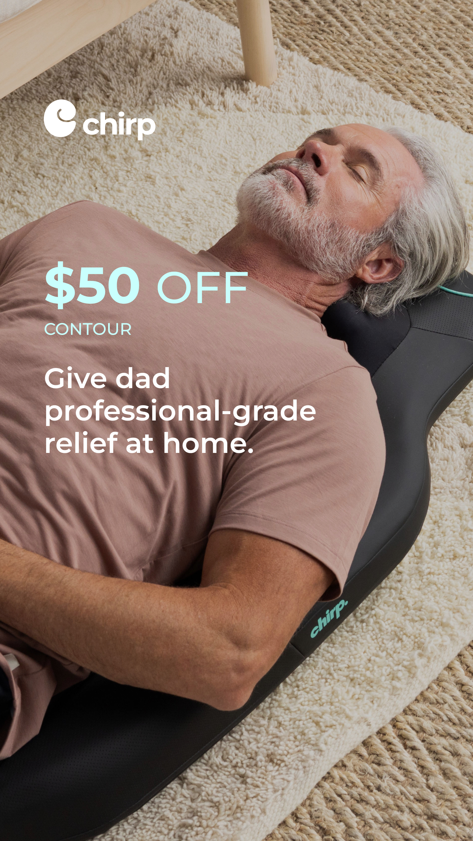 Chirp Facebook ad