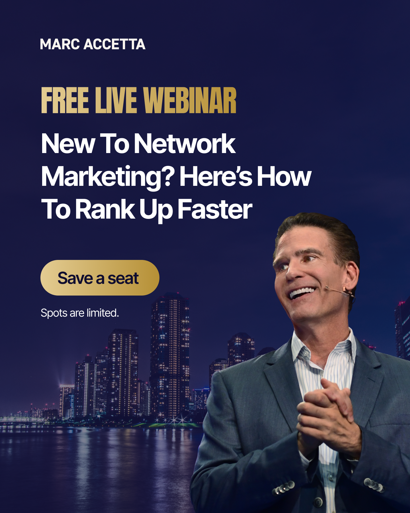 Marc Accetta Facebook ad: Learn How to Rank Up