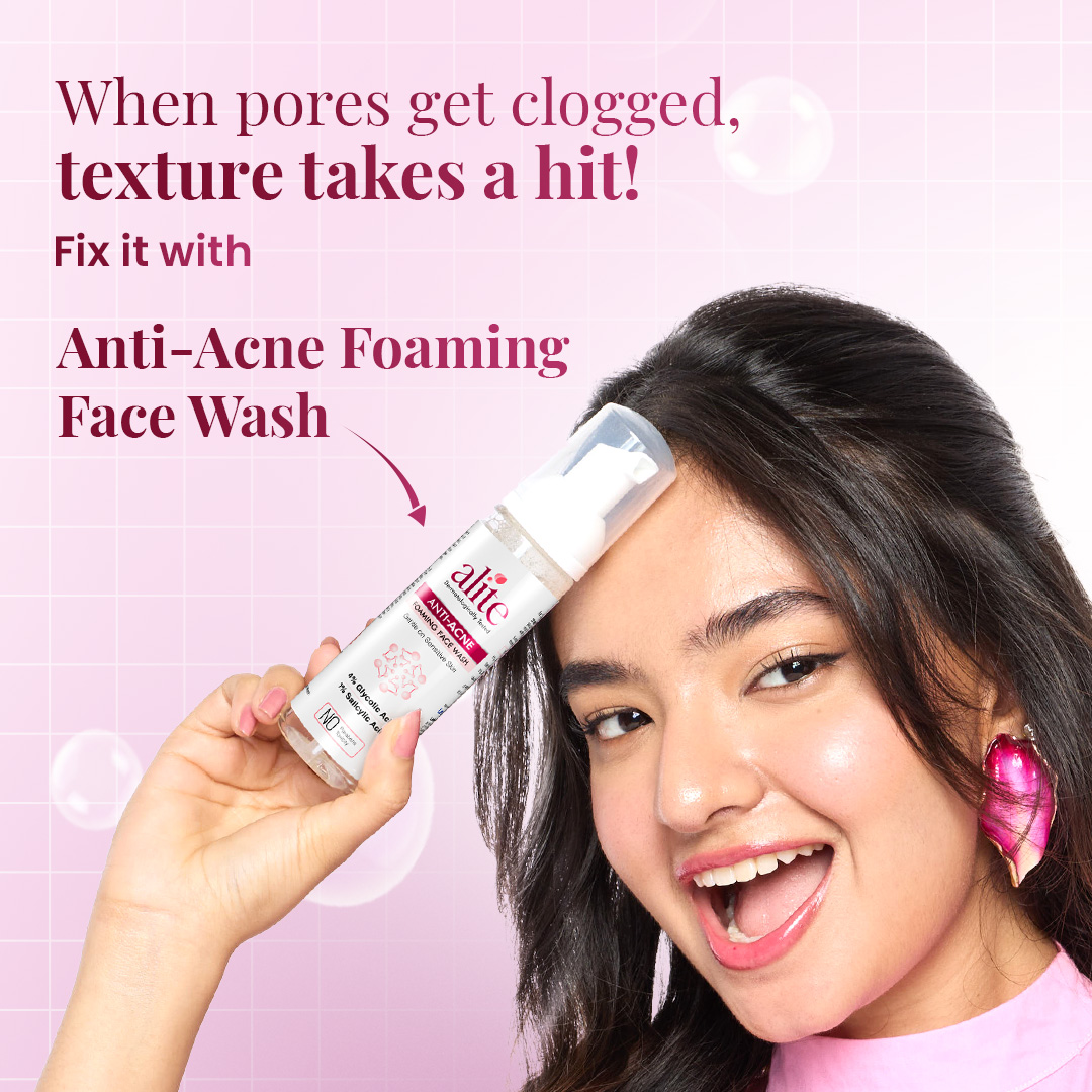 Anushka Sen Facebook ad: Fix Uneven Skin Texture At The Root
