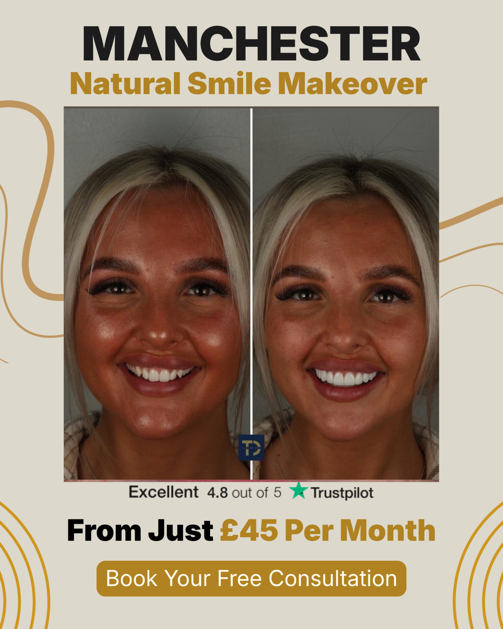 Transform Dental Facebook ad