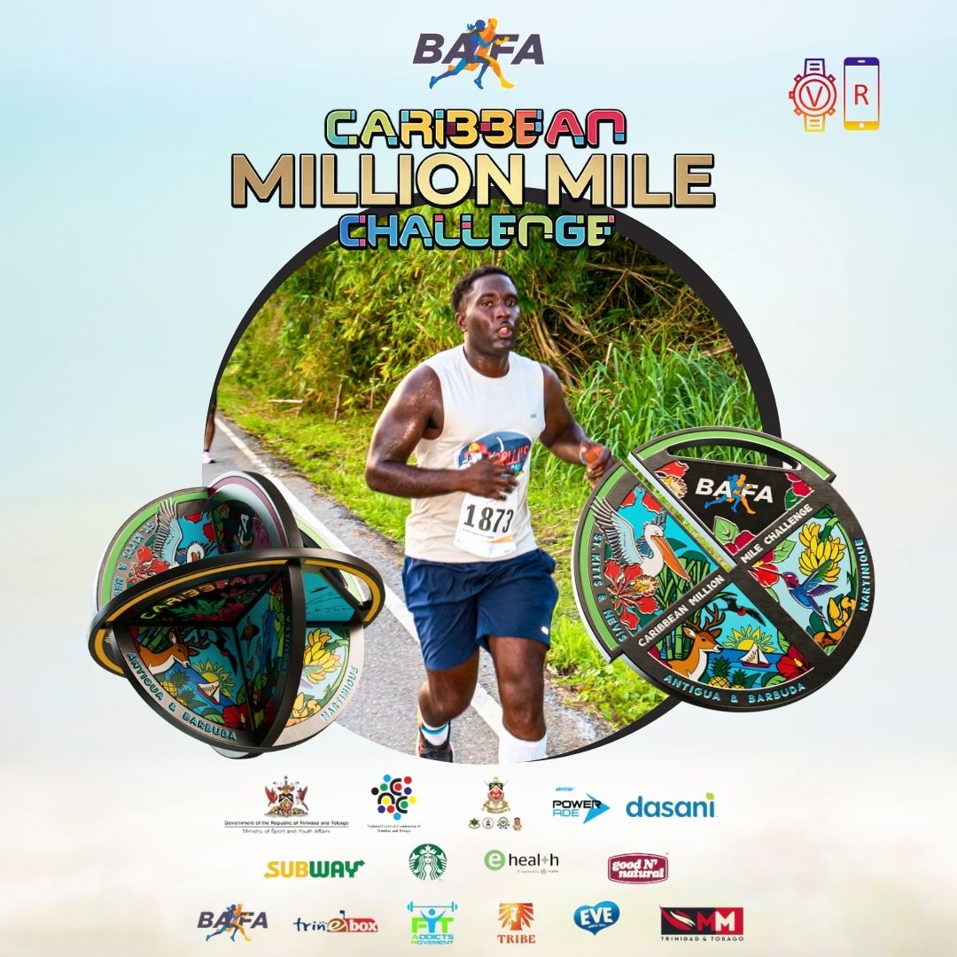 Bafasports Facebook ad: Caribbean Million Mile Challenge 2026, Part 1
