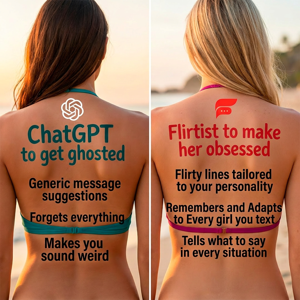 Dean Hunter Facebook ad: Level Up Your Text Game with Flirtist