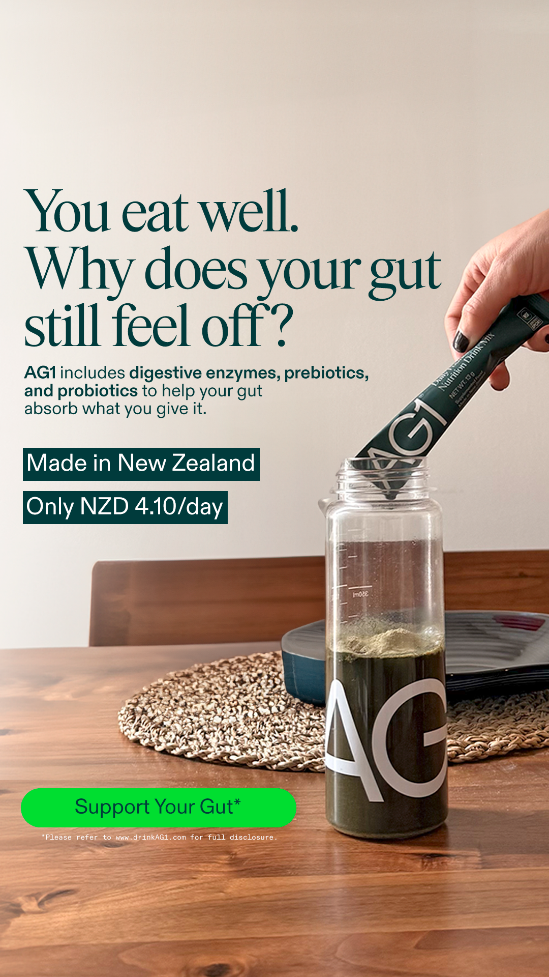 AG1 by Athletic Greens Facebook ad