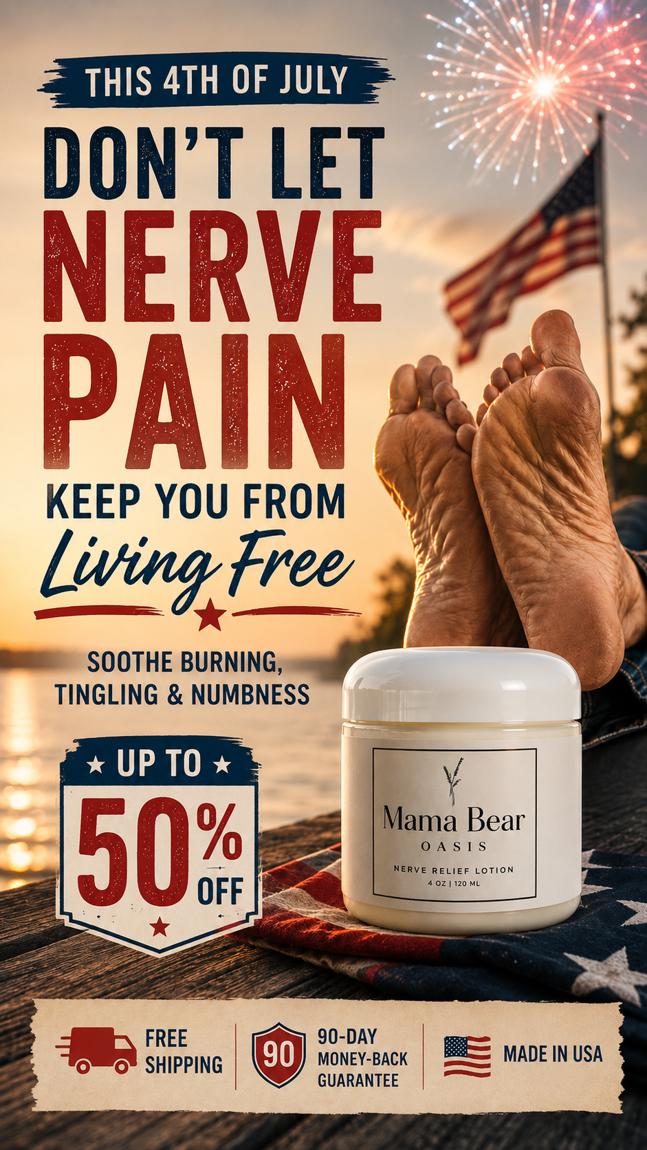 Mama Bear Oasis Facebook ad